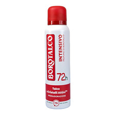Borotalco Red, Intensive Anti-Perspirant Deodorant Spray 0% Alcohol, - 150ml