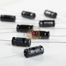 Non-Polarized Electrolytic Audio Capacitor 2.2uF 100V (10/pk) Free shipping