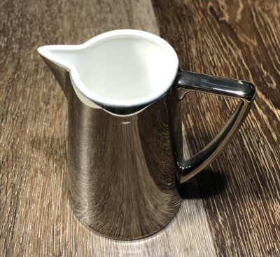 Jasper Conran at Wedgwood  Lustreware Pewter Creamer 