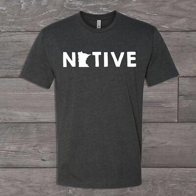 Minnesota Native State T-shirt Tee Tshirt Unisex MN