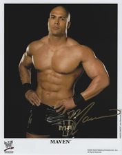 Maven Signed Autographed 8x10 Photo - WWE Wrestling Tough Enough Huffman - w/COA