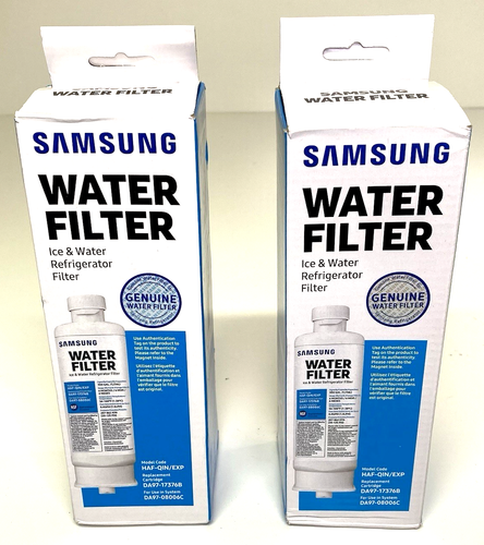 Nuovi, 2 pezzi, filtri acqua frigorifero originali Samsung HAF-QIN/EXP DA97-17376B OEM - Foto 3 di 8