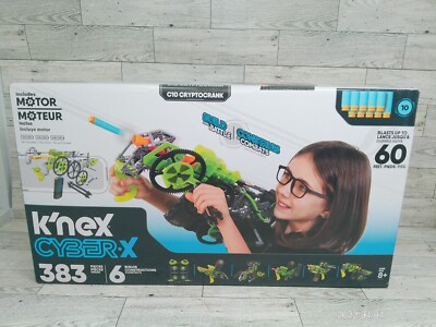 K'NEX Cyber-x Crypto Crank Building Set 383 Pieces with Motor C10 | eBay
