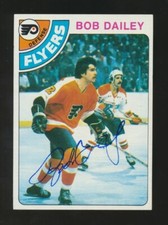 1978-79 Topps Hockey -#98 ANDRE DUPONT (Philadelphia Flyers) *AUTOGRAPHED*