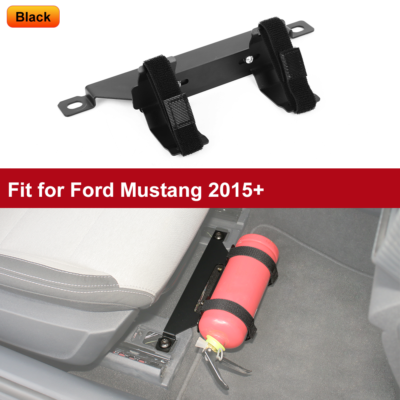 #ad #ad Under Seat Roll Bar Fire Extinguisher Mount Holder Accessories For Mustang 2015 $44.99