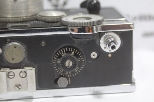 Fotocamera seconda guerra mondiale Argus C3 35mm Telecamera telemetro per riparazione ricambi display - Foto 16 di 24