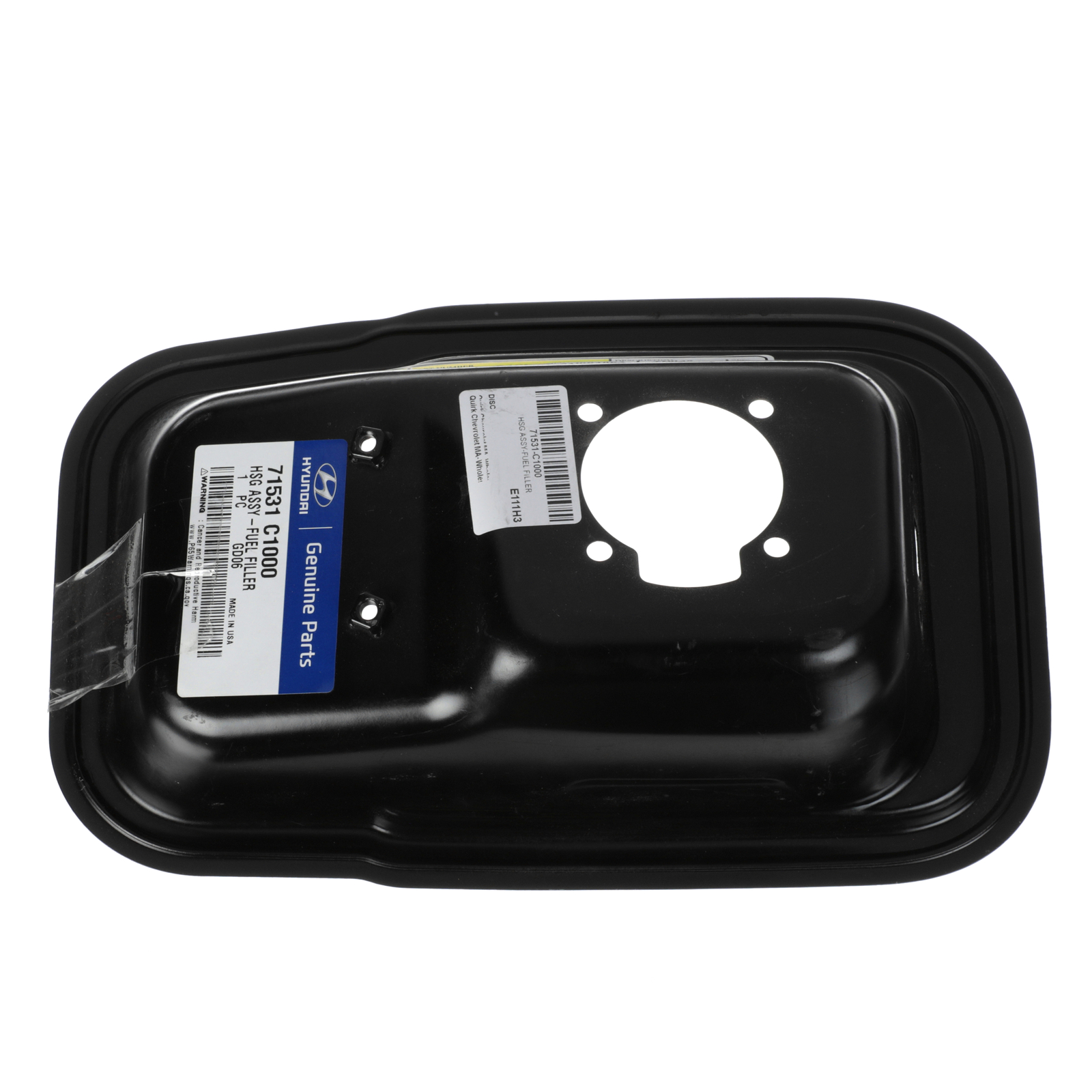 Conjunto del bolsillo del alojamiento del tapón de combustible para Hyundai Sonata 2015-2019 (P/N 71531-C1000)