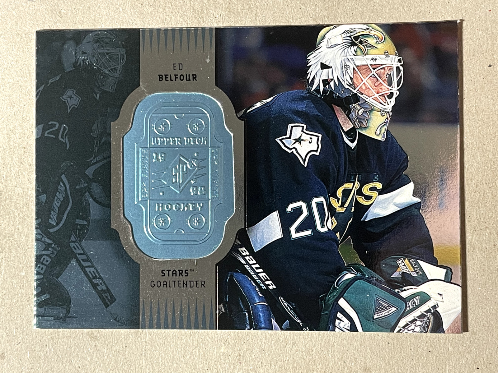 1998-99 SPx Finite Ed Belfour Dallas Stars 8955/9500 (#29)