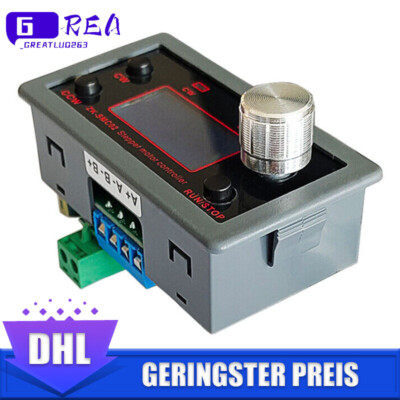 Einstellbares Motorsteuerungsmodul mit Display Schrittmotor Controller DC 5-30V