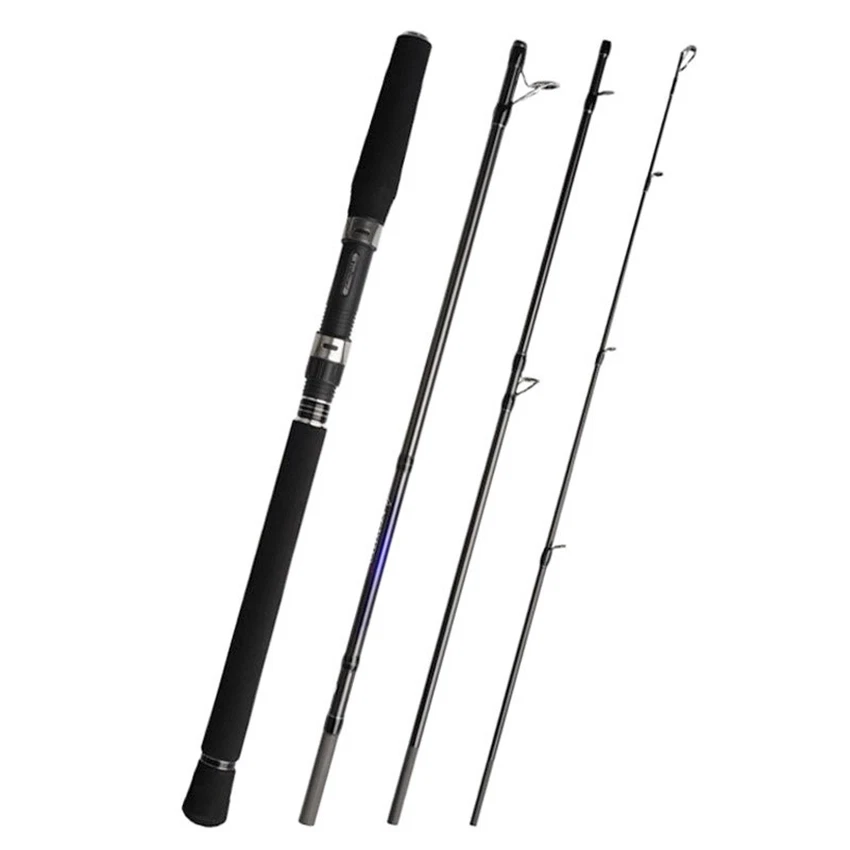 YUMINGBU Travel Saltwater Rod 7ft 12-30lb Heavy Spinning Boat Rod Trolling - Image 4 of 4