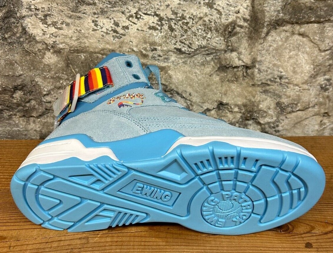 EWING 33 HI X SUGAR HILL 1BM00241-421 SKY BLUE/RAINBOW New