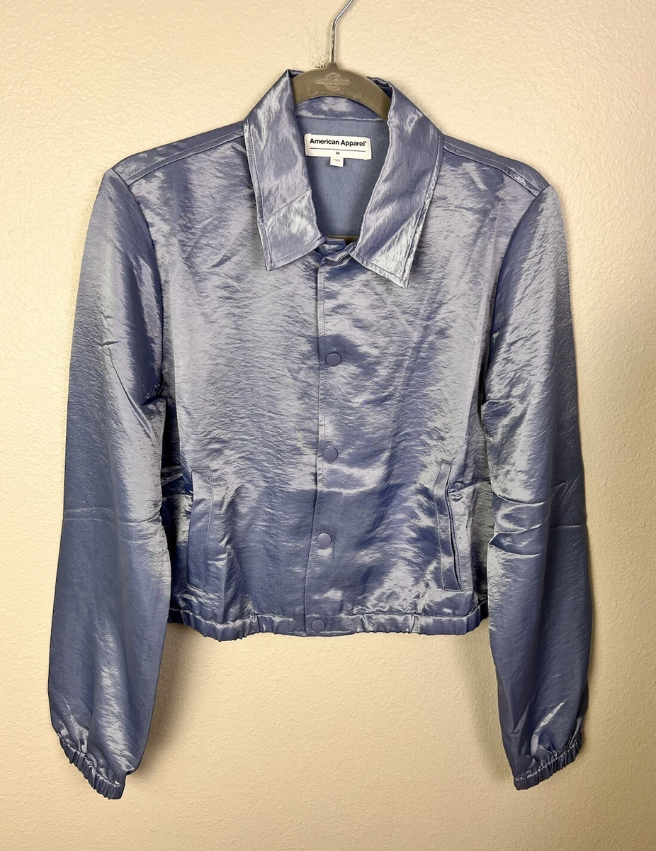 Cropped hot sale coach jacket