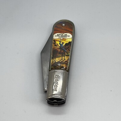 Vintage Gene Autry Barlow Pocket Knife  Novelty Knife Co USA Excellent Condition