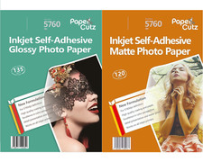 A4, A3 SELF ADHESIVE Premium Quality PHOTO PAPER INKJET PAPERCUTZ PRO Wholesale