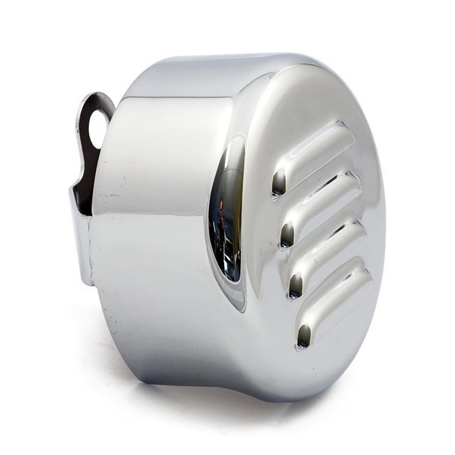 Horn Cover Louvered, Horns Cover, Chrome, for Harley Davidson 9317