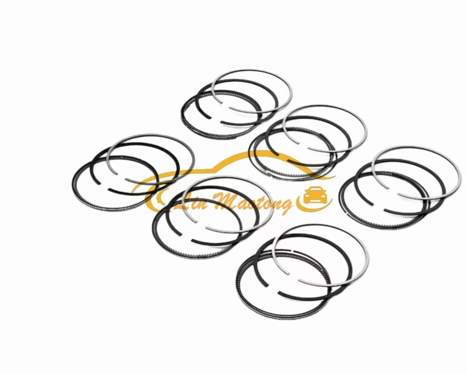 Anéis de pistão Mahle x6 para Porsche 911 997 3.8 Carrera M97.01 2004-2008 - Imagem 3 de 4