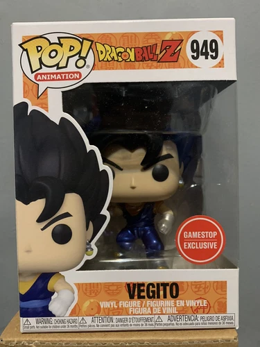 Funko Pop! Dragon Ball Z METÁLICO Vegito #949 GameStop Exclusivo NUEVO