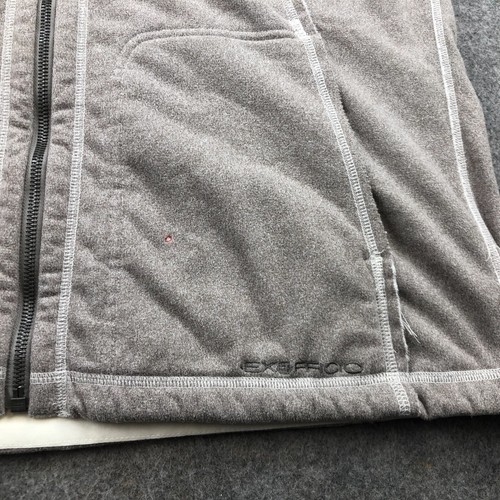 Exofficio Vest Womens XL Gray Full Zip Fleece Casual Preppy Hiking Outdoors * - Picture 6 of 11