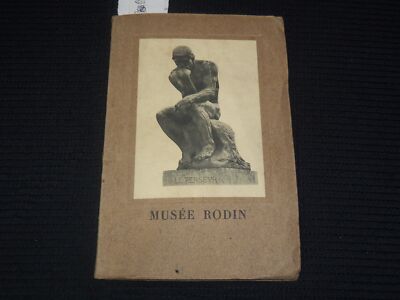 1926 MUSEE RODIN FRENCH CATALOGUE - SOMMAIRE DES OEUVRES - K 2167