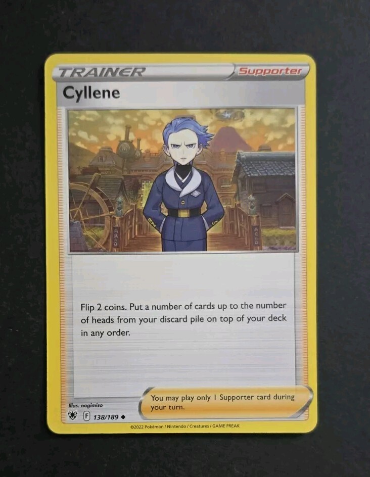 Pokemon Trading Card Game Sword & Shield Astral Radiance Uncommon Cyllene #138