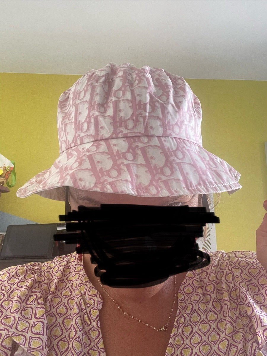 CHRISTIAN DIOR. Oblique Monogram Bob Hats. Rose. Vintage. | eBay display picture 3