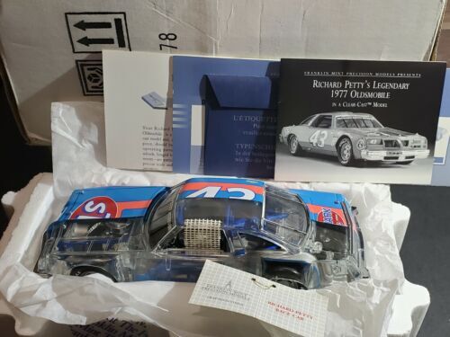 Miniature Franklin Mint 1/24 - Packard Victoria 1912 Blanche - Bon état