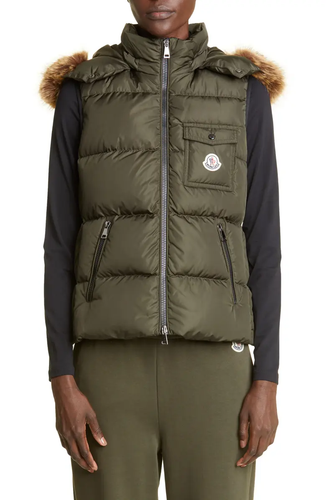 moncler vest womens