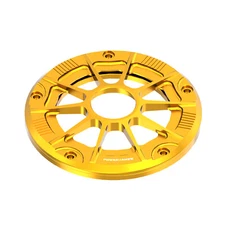 Gold Hollow Out Primary Clutch Derby Cover for Harley Touring FLTR FLHR FLHX FLH