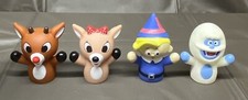 Rudolph The Red Nosed Reindeer The Island Of Misfit Toys 4 Finger Puppets