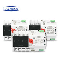 TOMZN ATS 2P/3P/4P 63-125A Dual Power Transfer Switch DIN Rail