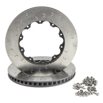Alcon For Nissan R35 GTR Gen 1/2 Rear Left Rotor Ring Kit 380x30mm   Fits Nissan