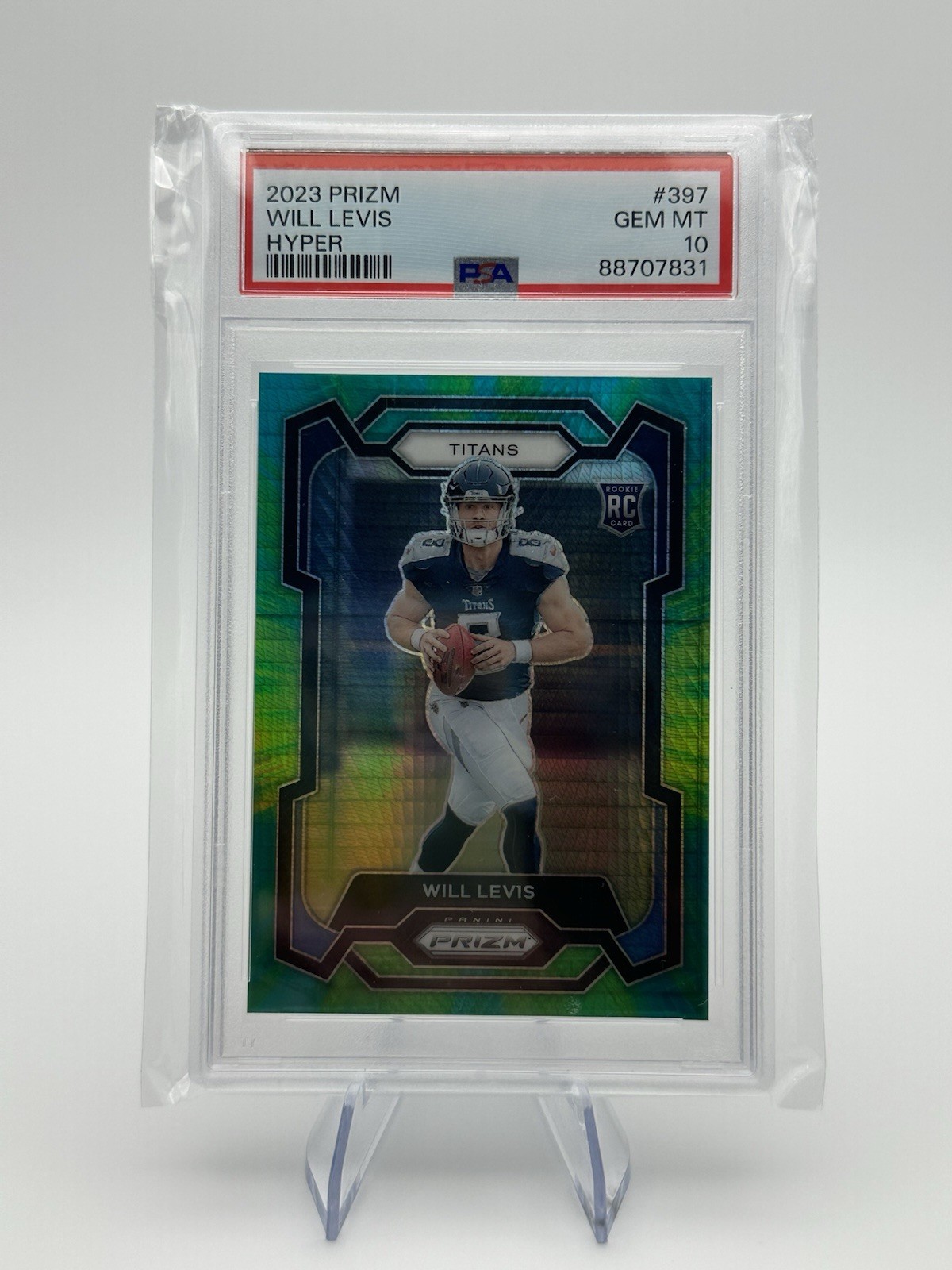 2023 Panini Prizm - Rookies Will Levis #397 Hyper Prizm /175 (RC)