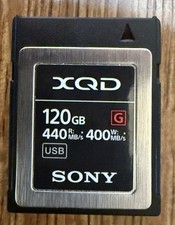 Sony Professional XQD G Series 120GB Memory Card QD-G120F