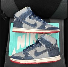 Nike Reese Forbes x SB Dunk High Denim for Sale | Authenticity