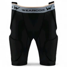 Wearcog 2XL Adult Football Padded Girdle w/ Hip, Tail, Thigh Pads & Cup Pocket