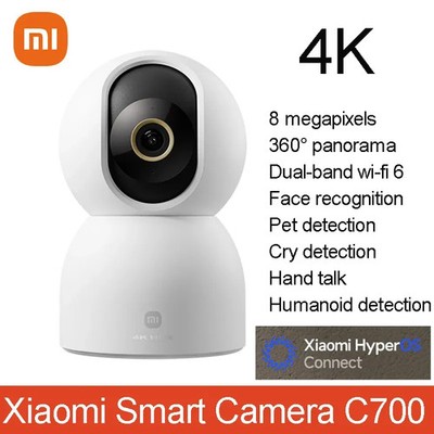 Xiaomi Smart Camera C700 4K 8 Megapixel 360 °   Panorama Dualband Wi-Fi 6AI M...