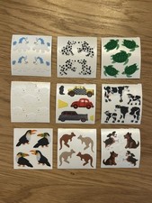  Sandylion Fuzzy Sticker Set 2  9 Originalbog...
