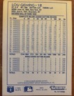Vintage 1989 HOF Lou Gerhig New York Yankees Starting Lineup Figure & Card  — photo 3