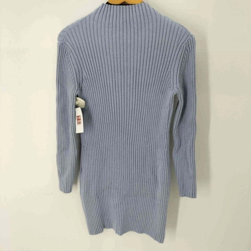 Mini vestido de punto Snidel (Snydel) 23AW Sustaina costilla ancha usado BAZZ-0 Foto 2 de 4