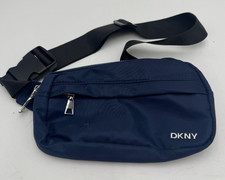 DKNY Womens Belt Bag & Fanny Pack Navy Blue A...
