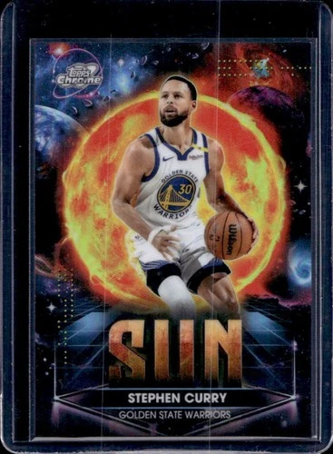 2025 Topps Cosmic Chrome Stephen Curry Sun (RAW)