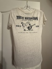 True Religion woman's tee M super cute boutique - great cond