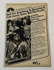1980 NBC tv movie ad ~ SCOUT'S HONOR Gary Coleman,Harry Morgan,Katherine Helmond