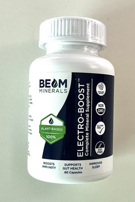 Beam Minerals Electro-Boost complete mineral supplement - 60 capsules 