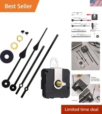 DIY Quartz Clock Movement Kit – Modern Replacement Mechanism with 2 Hand Sets