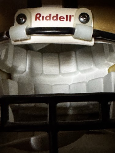 Vintage 1995 Riddell New Orleans Saints Throwback Mini Football Helm NFL Neu im Karton TS - Bild 4 von 5