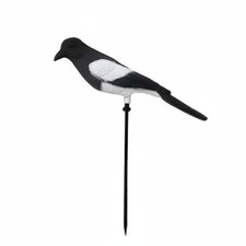 Fake Magpie Lifelike Realistic Magpie Model Long-Lasting for Orchard