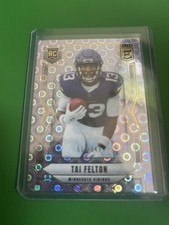 2025 Panini Donruss Elite - Rookies Tai Felton #123 Lavender Pyramids /649 (RC)