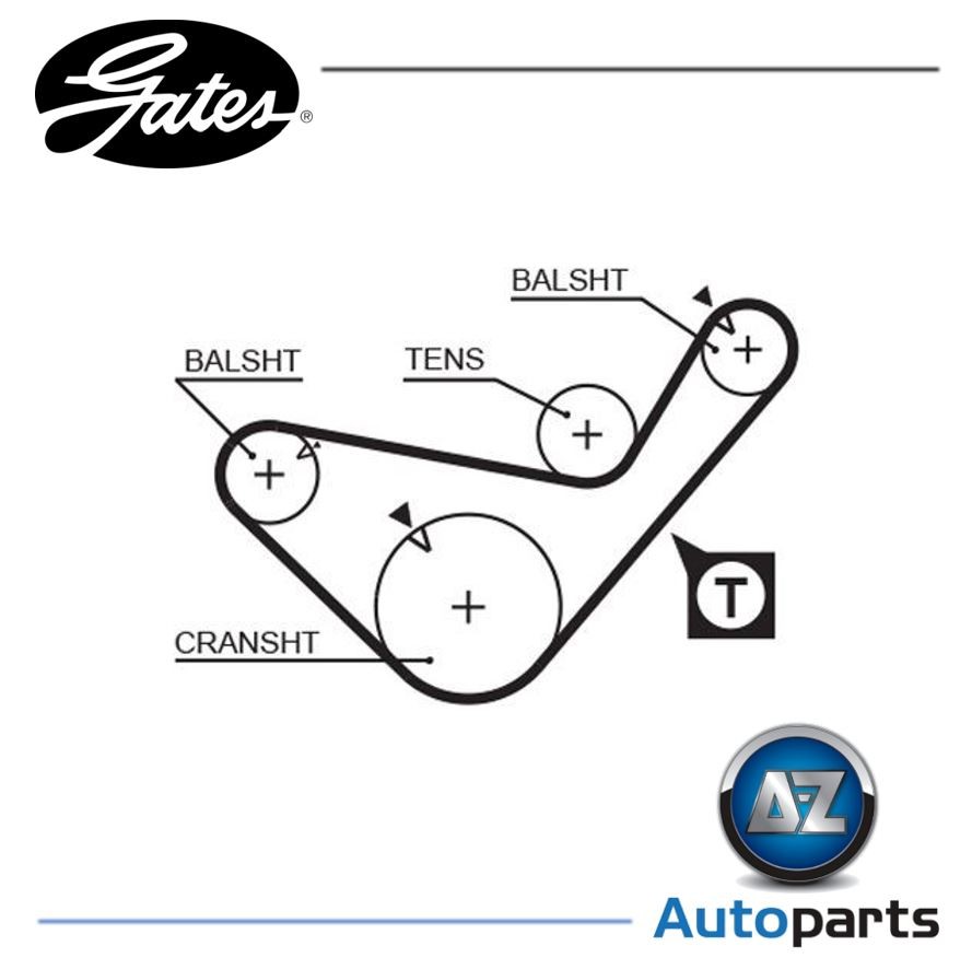 For Mitsubishi - Pajero MK2 MK3 2.5D 1991-2015 1145A081 Timing Belt 5436XS Gates