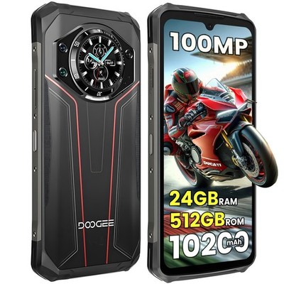 DOOGEE S119 Outdoor Handy 24GB+512GB 6.72'' + 1.32  Rear Screen 100MP Smartphone